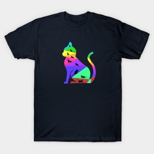 Colorful cute small kittens T-Shirt